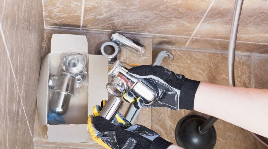 Professional gutter cleaning in East Springfield, PA